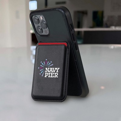 PU Magnetic Phone Wallet/Stand